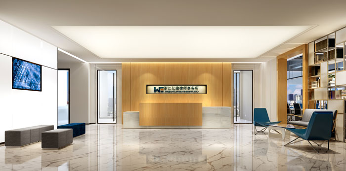 奉賢海灣580平方辦公室裝修設(shè)計
