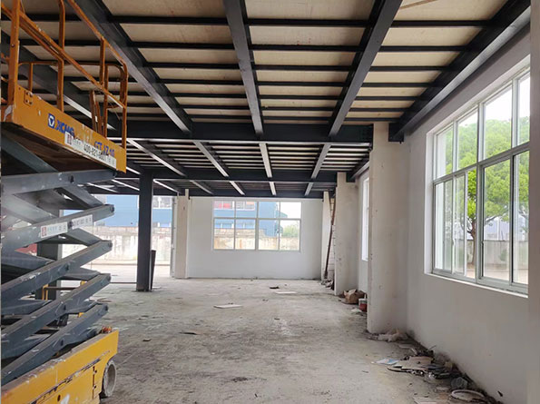 鋼結(jié)構(gòu)夾層嘉定施工圖片