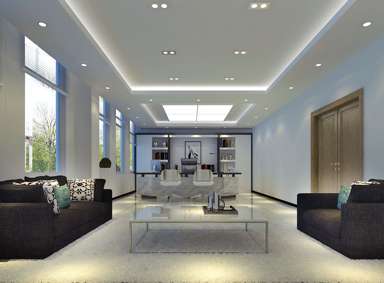 辦公室裝修設(shè)計效果圖