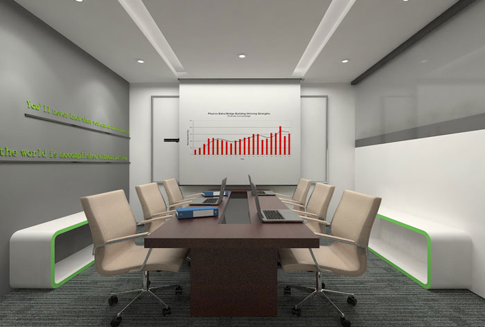 多功能會(huì)議室裝修圖片