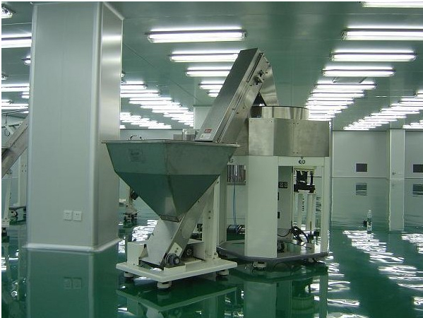 十萬(wàn)級(jí)QS食品生產(chǎn)無(wú)塵車(chē)間