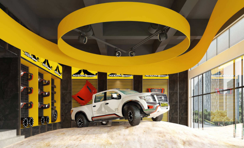 汽車維修改裝店裝修設(shè)計(jì)